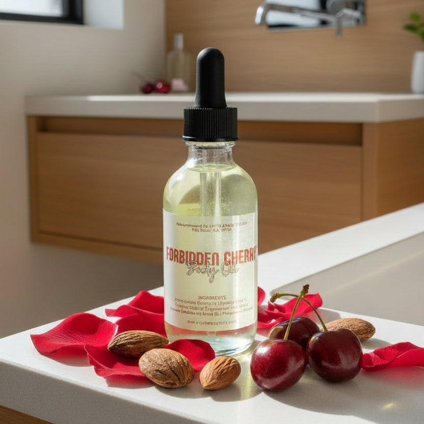 Forbidden Cherry Body Oil