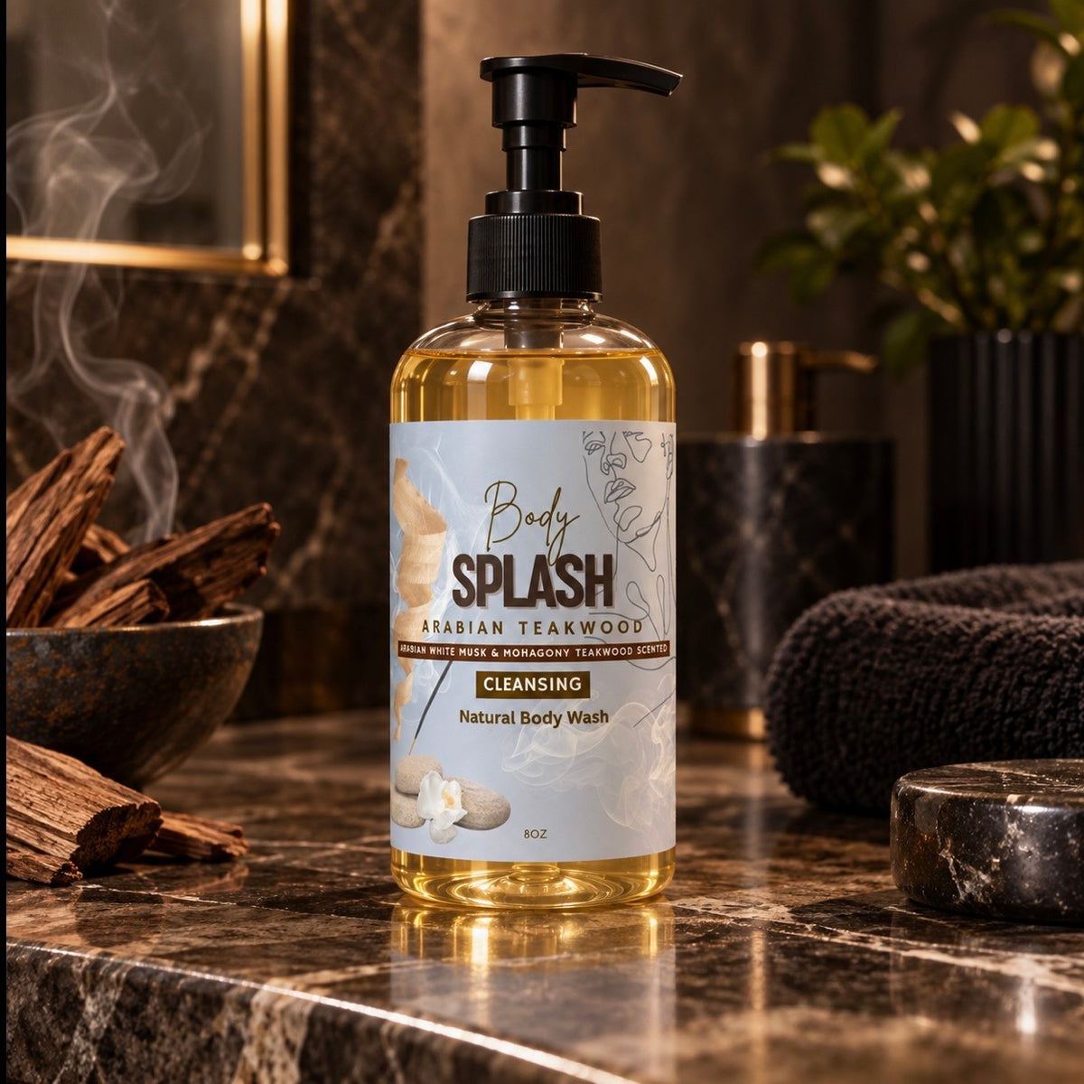 Arabian Teakwood Body Splash