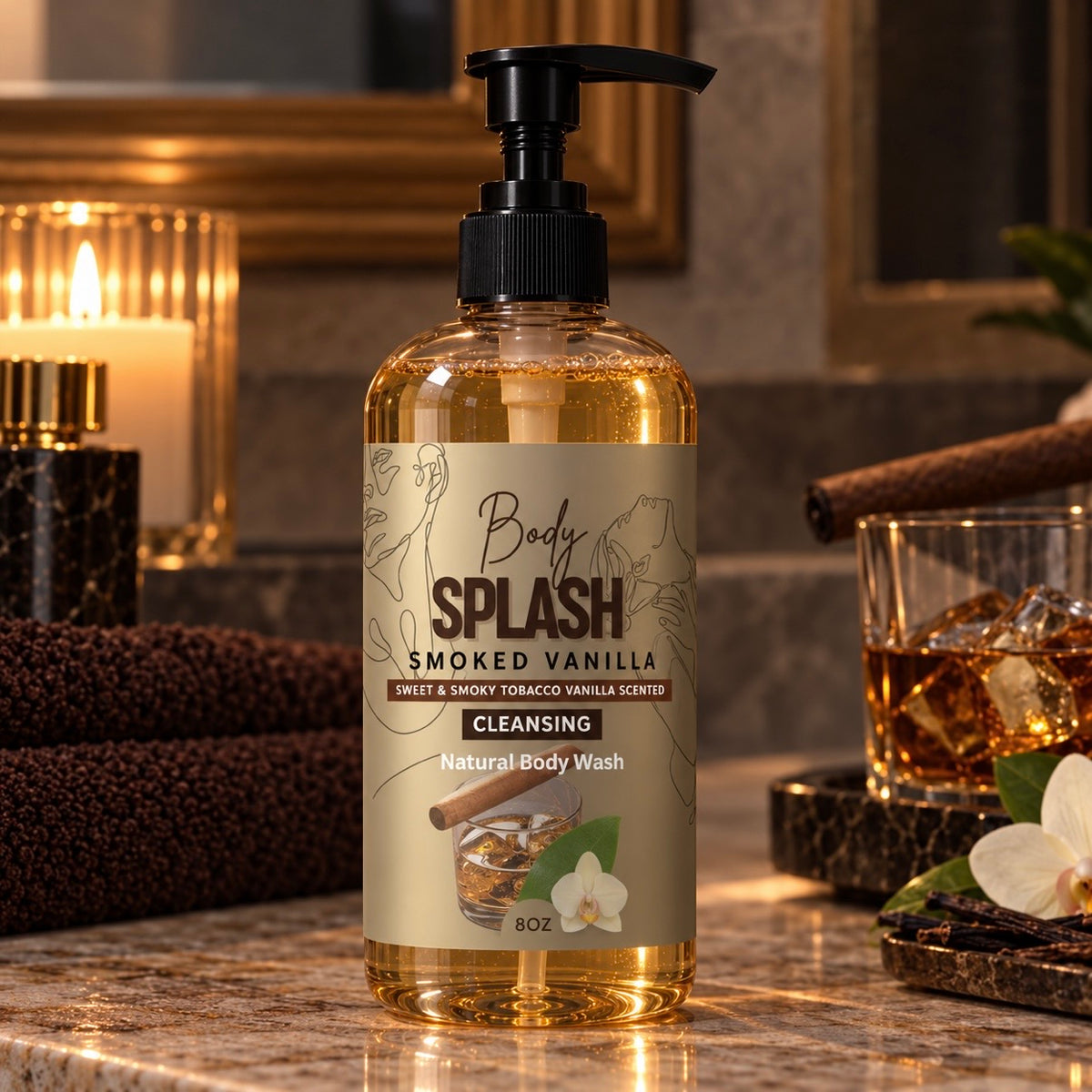 Smoked Vanilla Body Splash