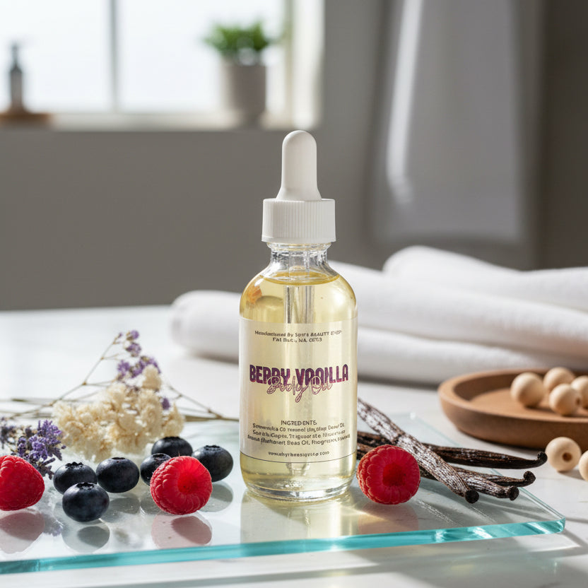 Berry Vanilla Body Oil