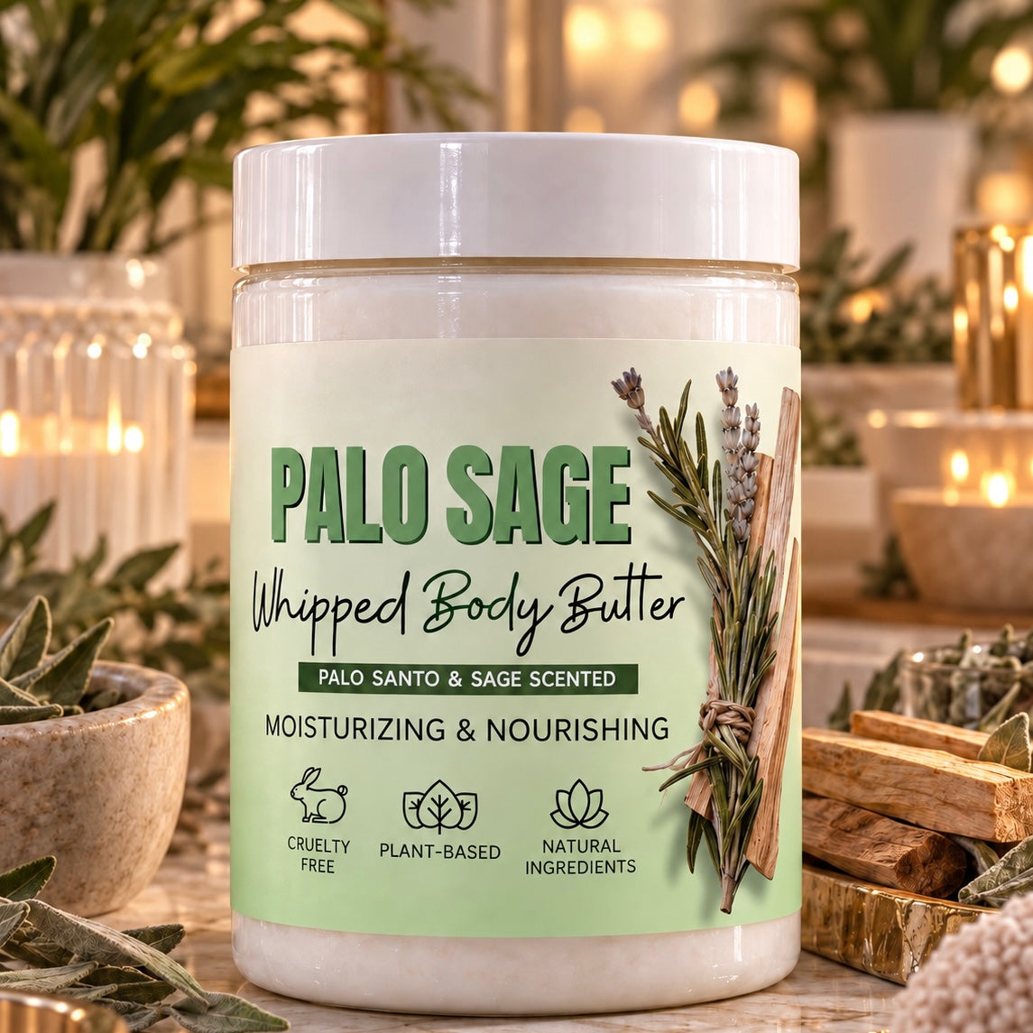 Palo Sage Whipped Body Butter