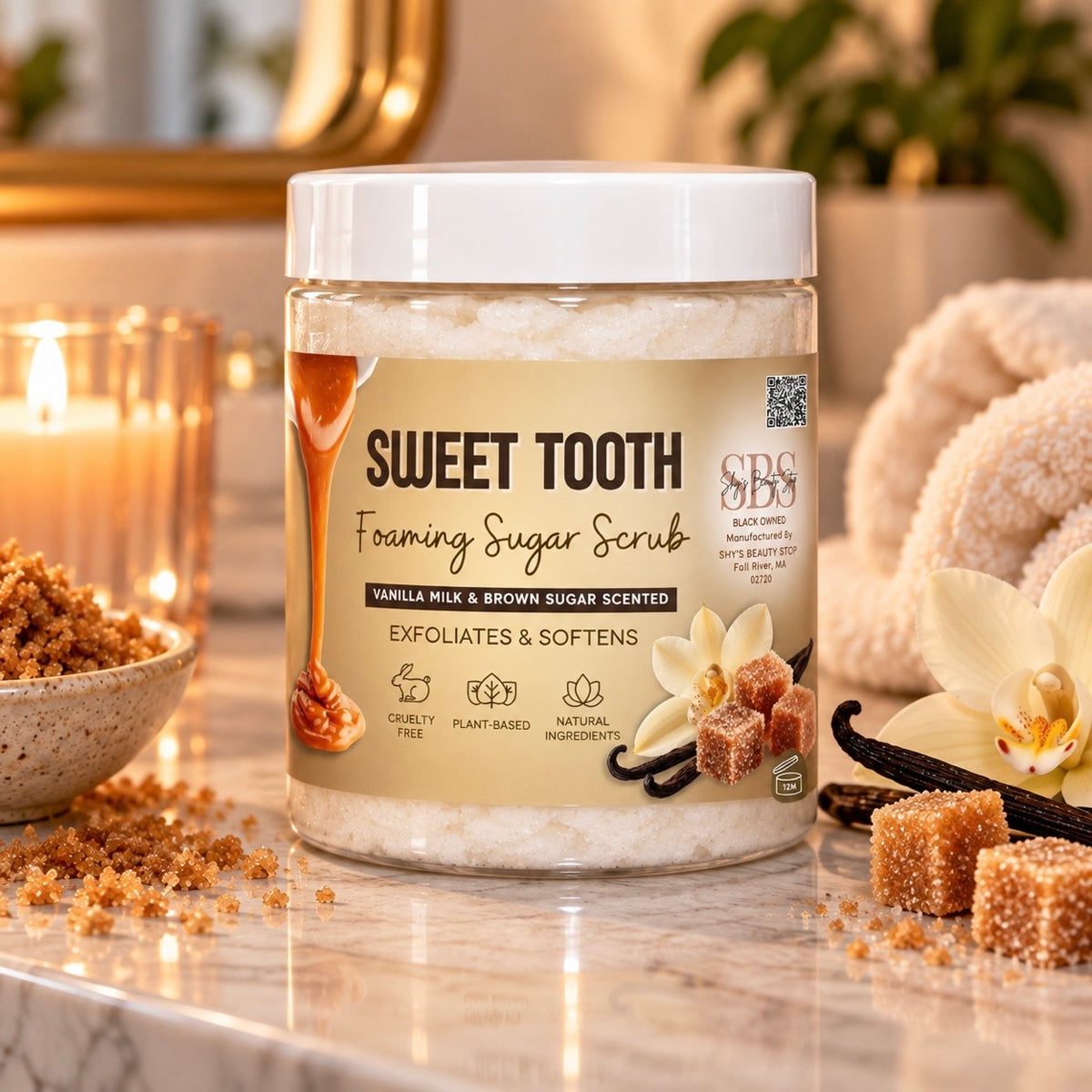 Sweet Tooth Foaming Sugar Scrub