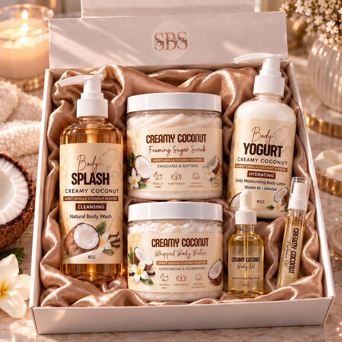 Creamy Coconut Beauty Box