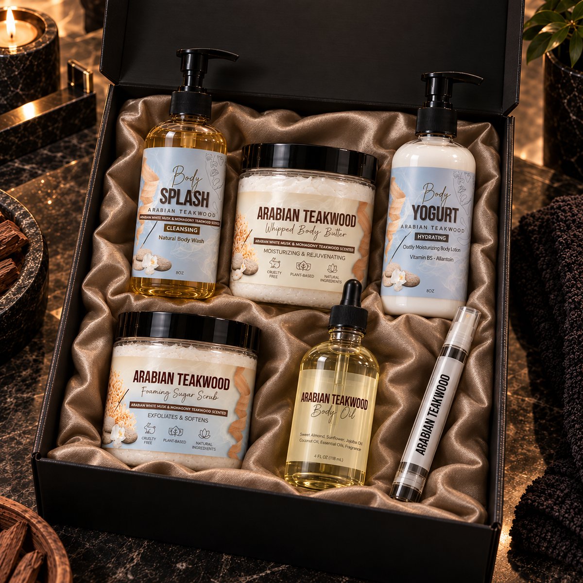 Arabian Teakwood Gentlemen's Essentials