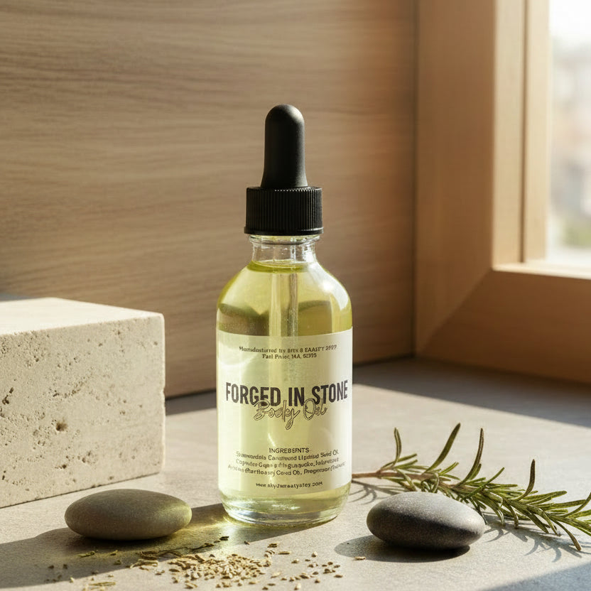 Forged In Stone Body Oil