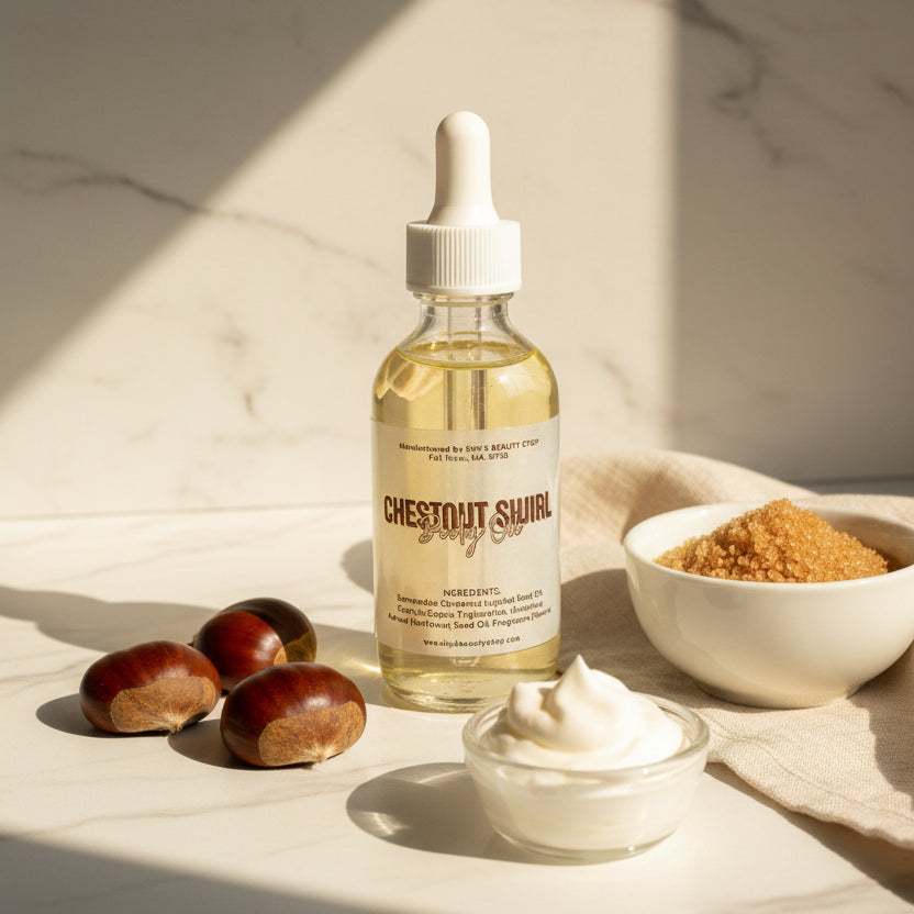 Chestnut Swirl Body Oil