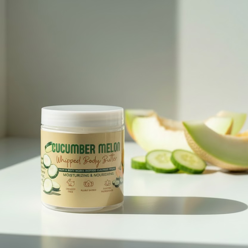 Cucumber Melon Whipped Body Butter