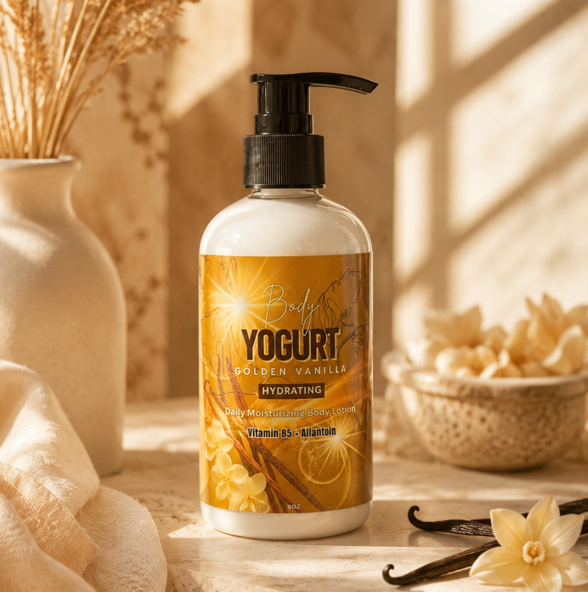 Golden Vanilla Body Yogurt