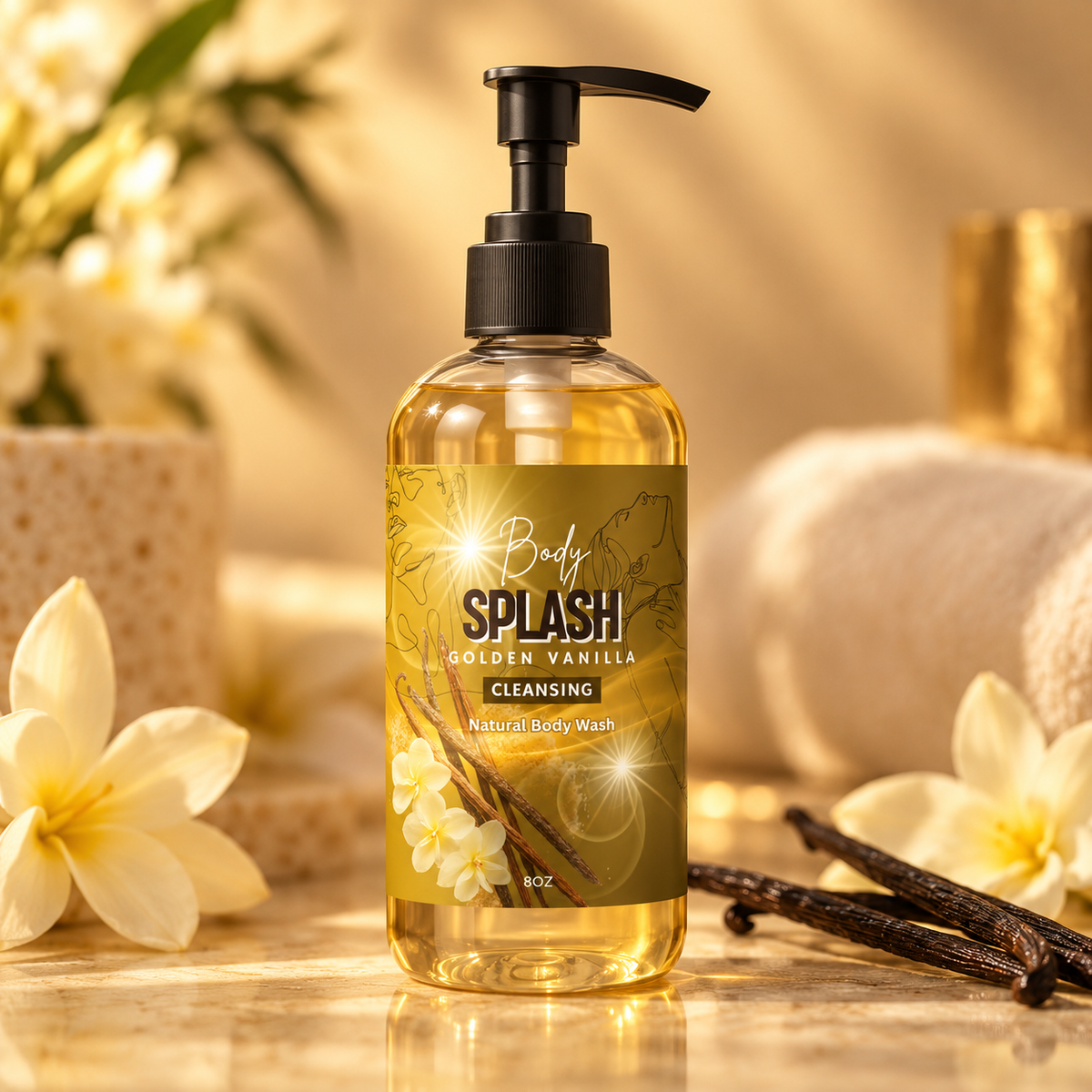Golden Vanilla Body Splash