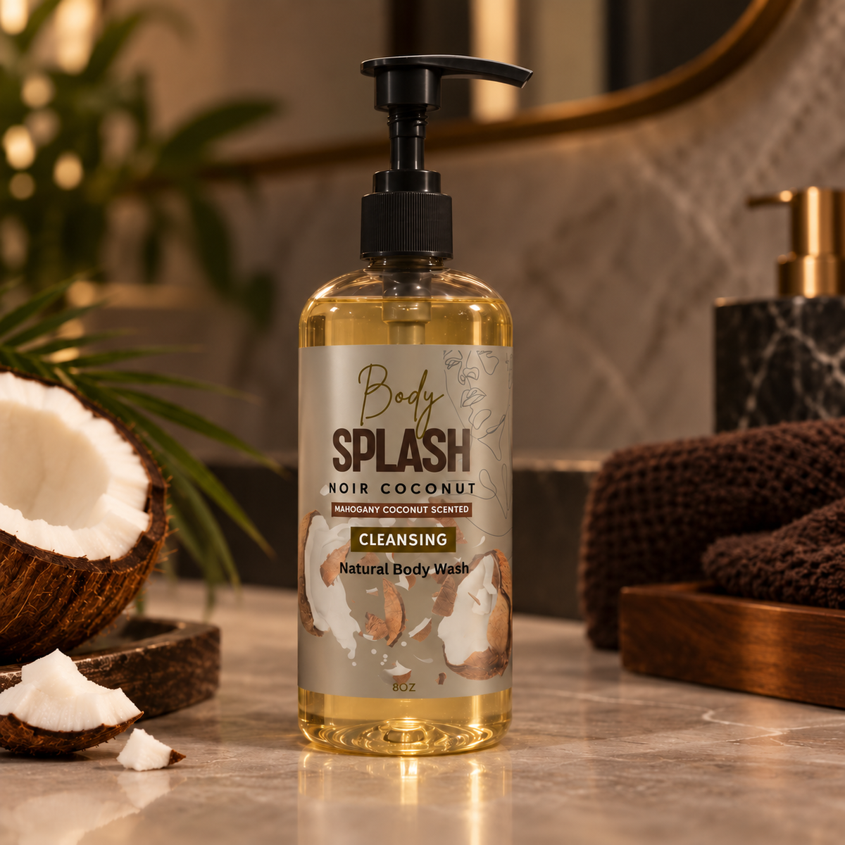 Noir Coconut Body Splash