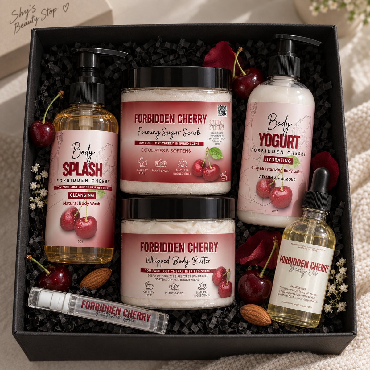 Forbidden Cherry Beauty Box