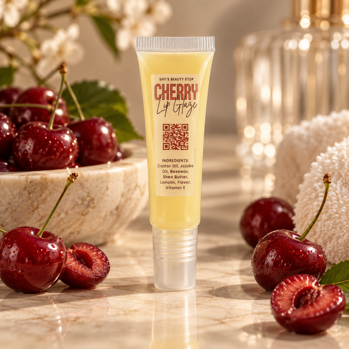 Cherry Lip Glaze