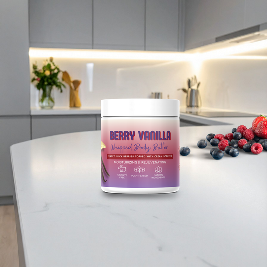 Berry Vanilla Whipped Body Butter