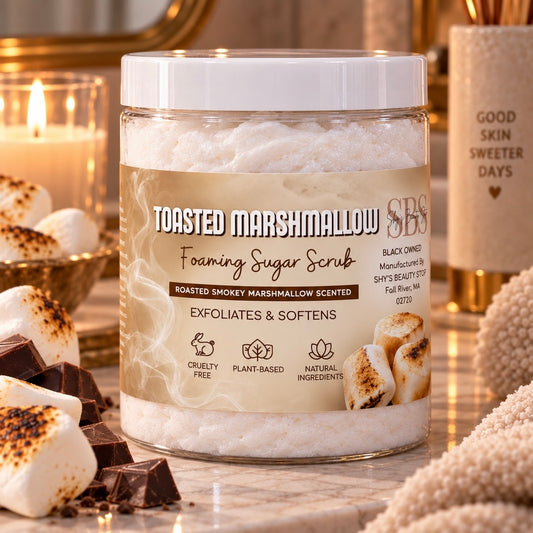 Toasted Marshmallow Foaming Sugar Scrub
