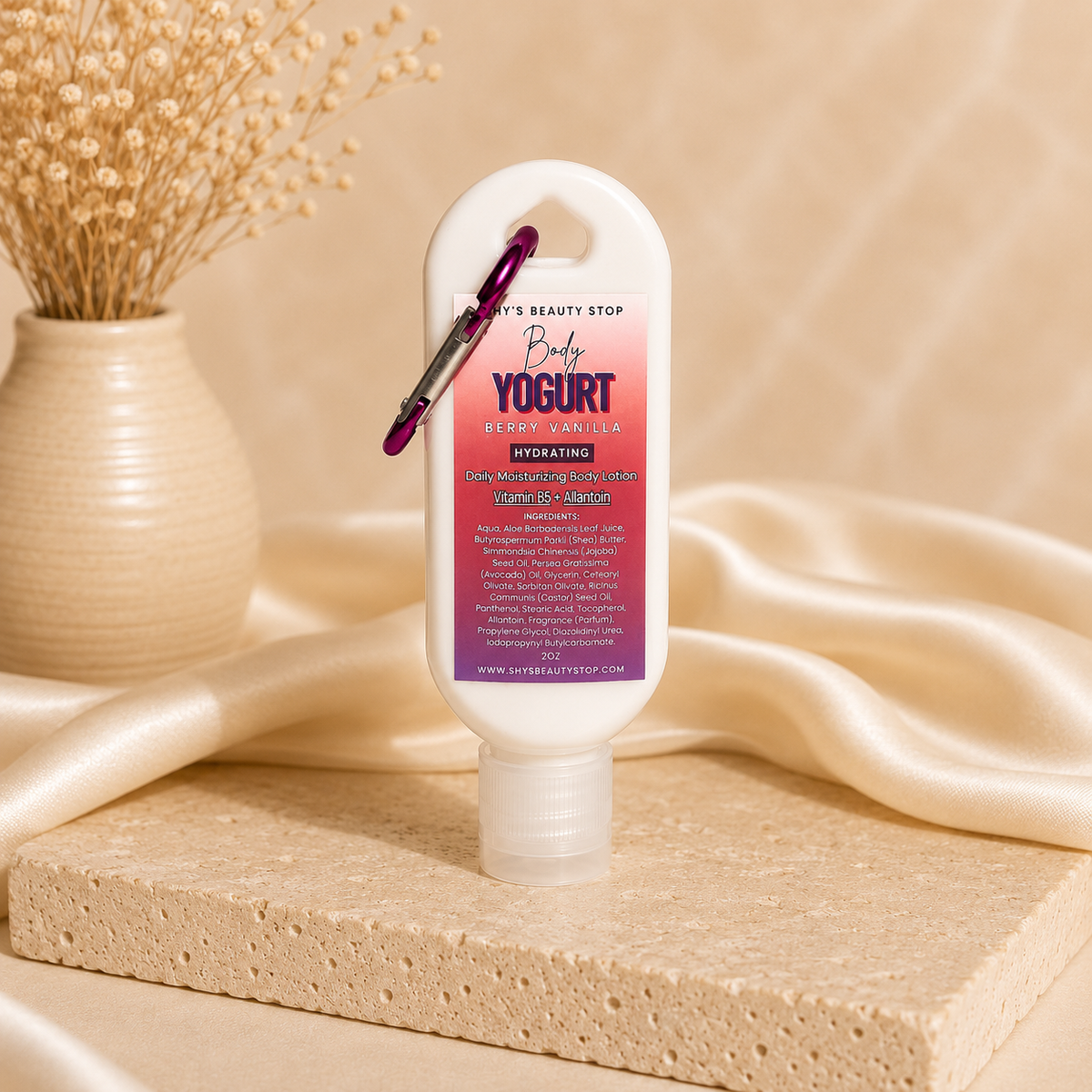 Berry Vanilla Body Yogurt