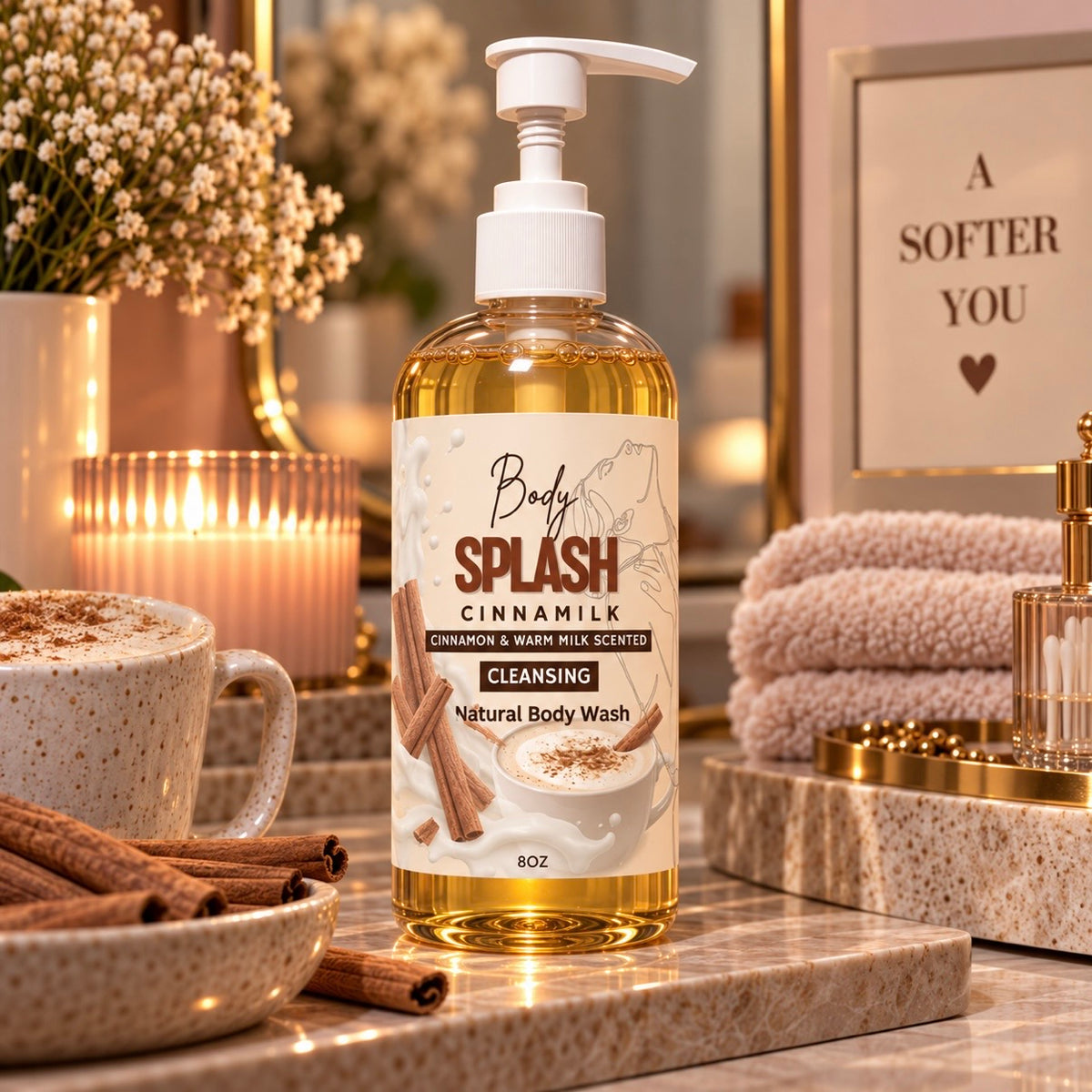 Cinnamilk Body Splash