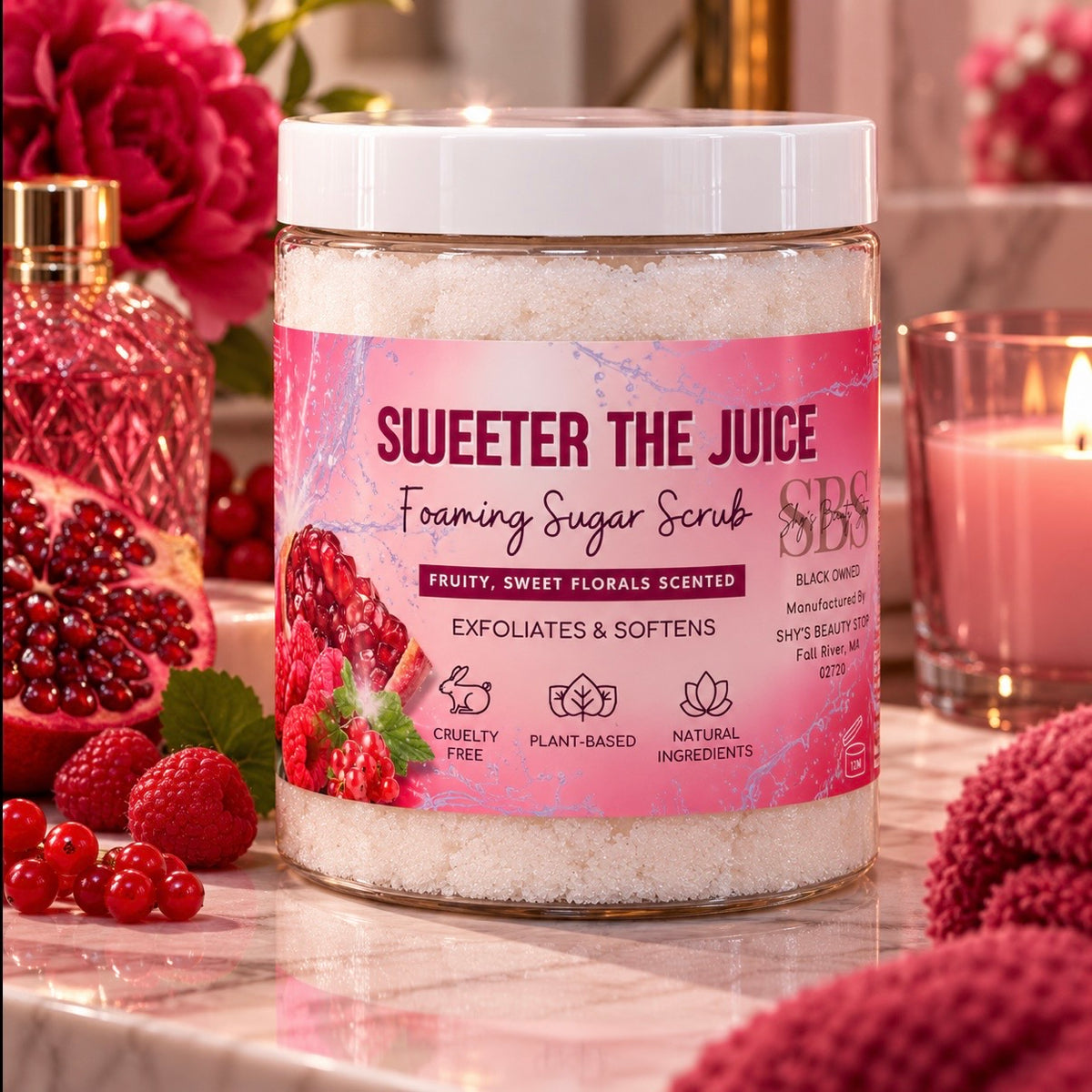 Sweeter the Juice Foaming Sugar Scrub