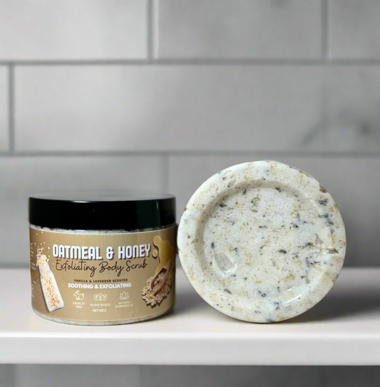 Oatmeal Honey Body Scrub