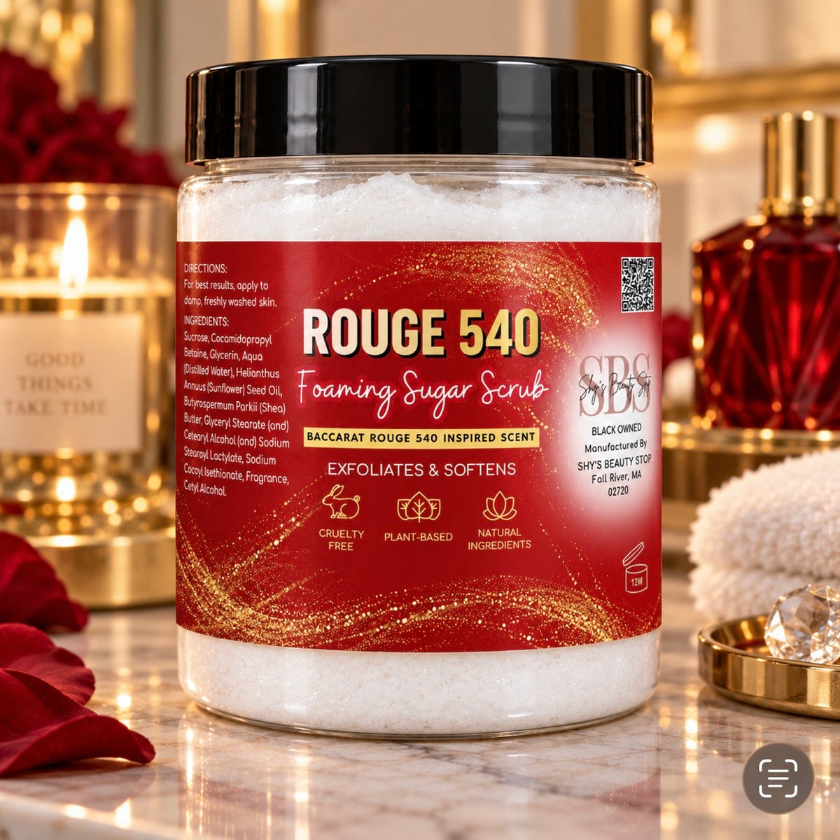 Rogue 540 Foaming Sugar Scrub