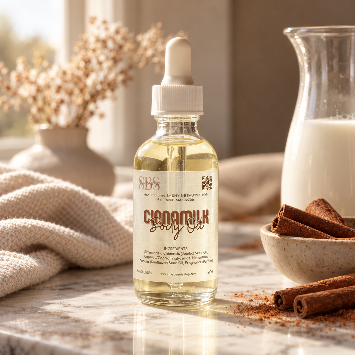 Cinnamilk Body Oil