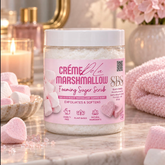 Créme De La Marshmallow Foaming Sugar Scrub
