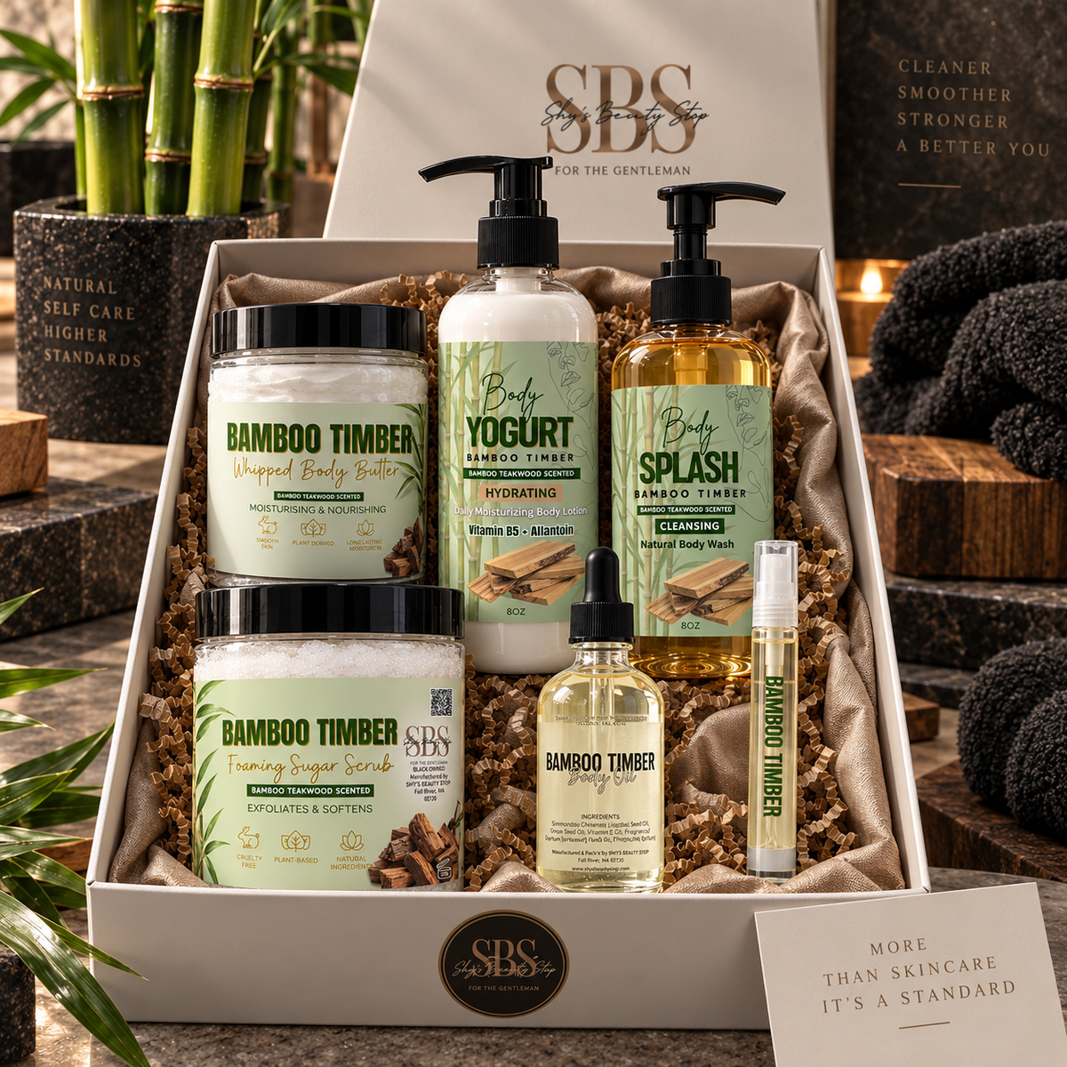 Bamboo Timber Gentlemen's Essentials