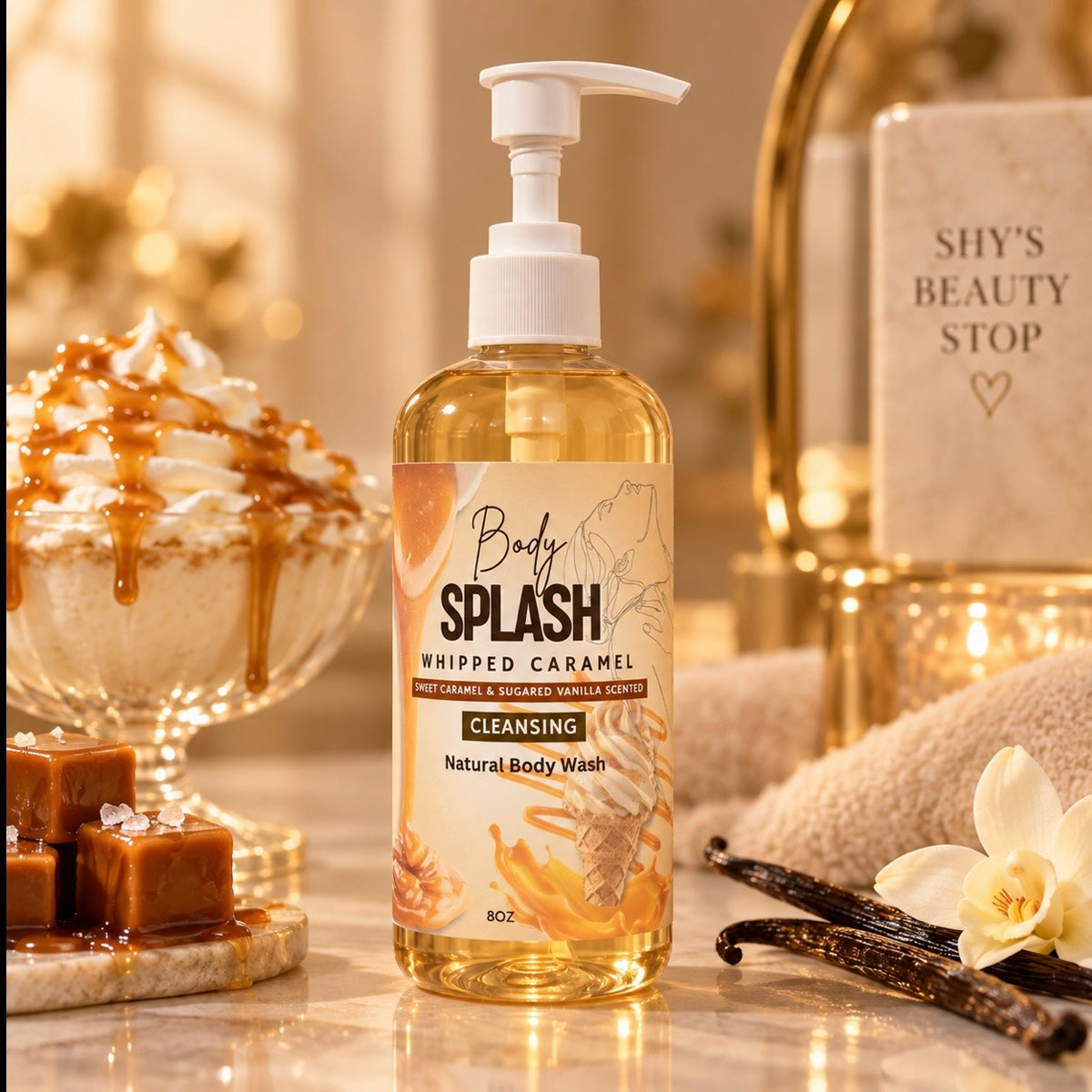 Whipped Caramel Body Splash