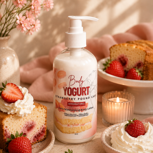 Strawberry Poundcake Body Yogurt
