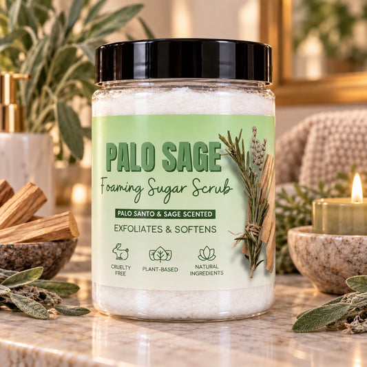 Palo Sage Foaming Sugar Scrub