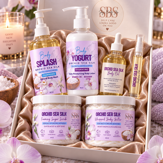 Orchid Sea Silk Beauty Box