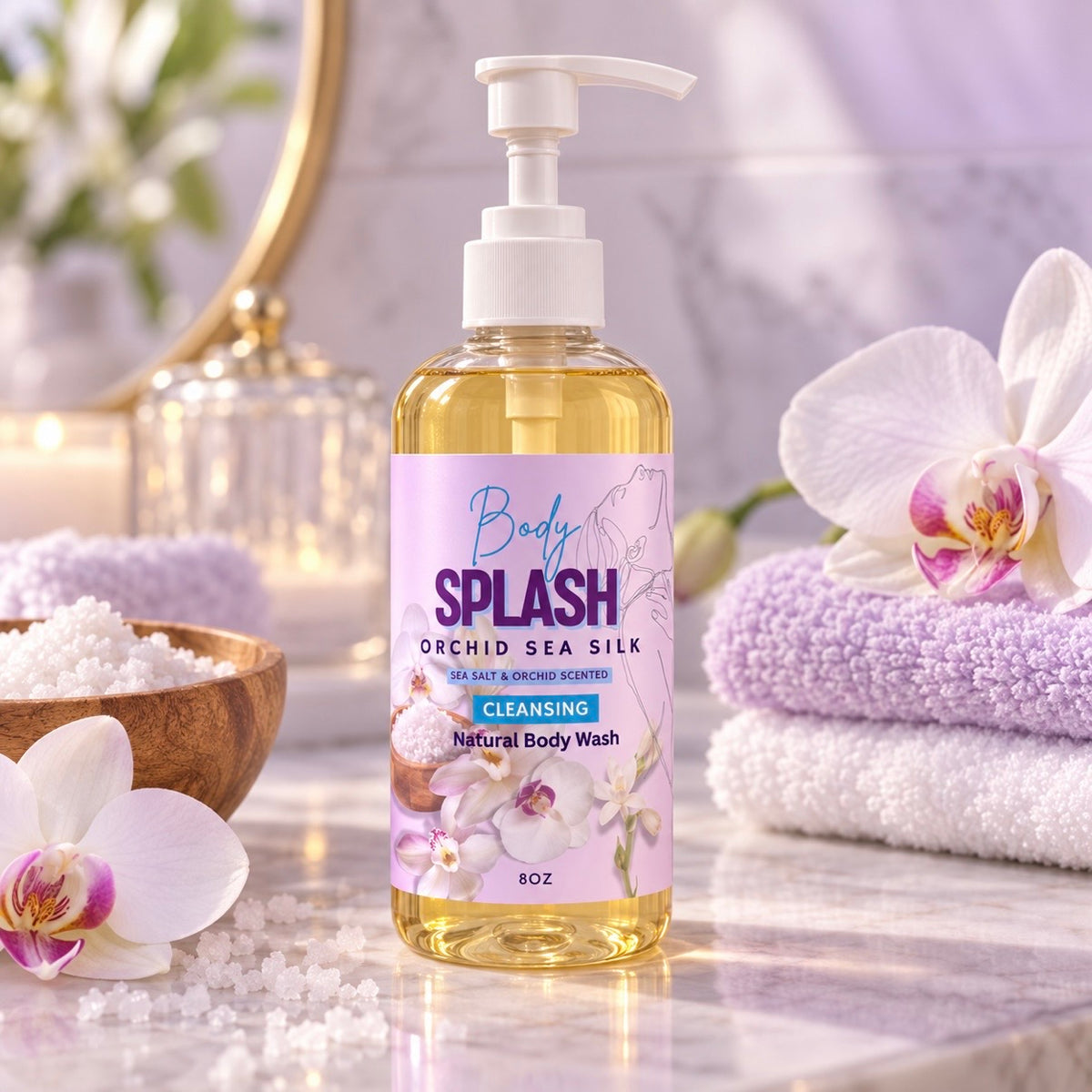 Orchid Sea Silk Body Splash