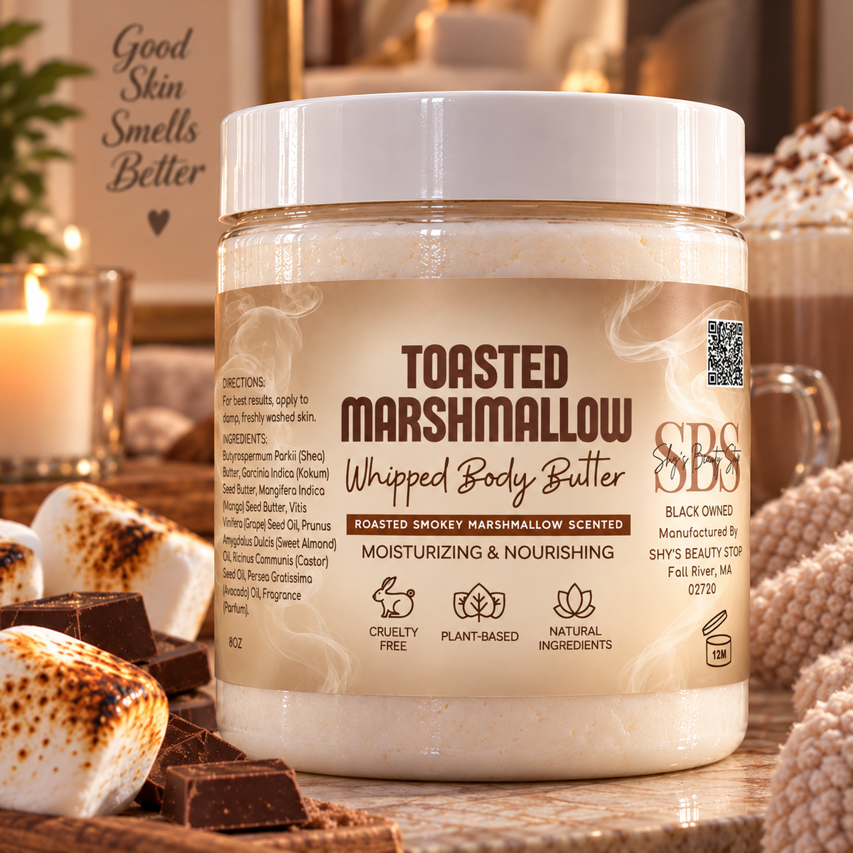 Toasted Marshmallow Whipped Body Butter