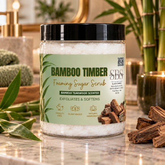 Bamboo Timber Foaming Sugar Scrub