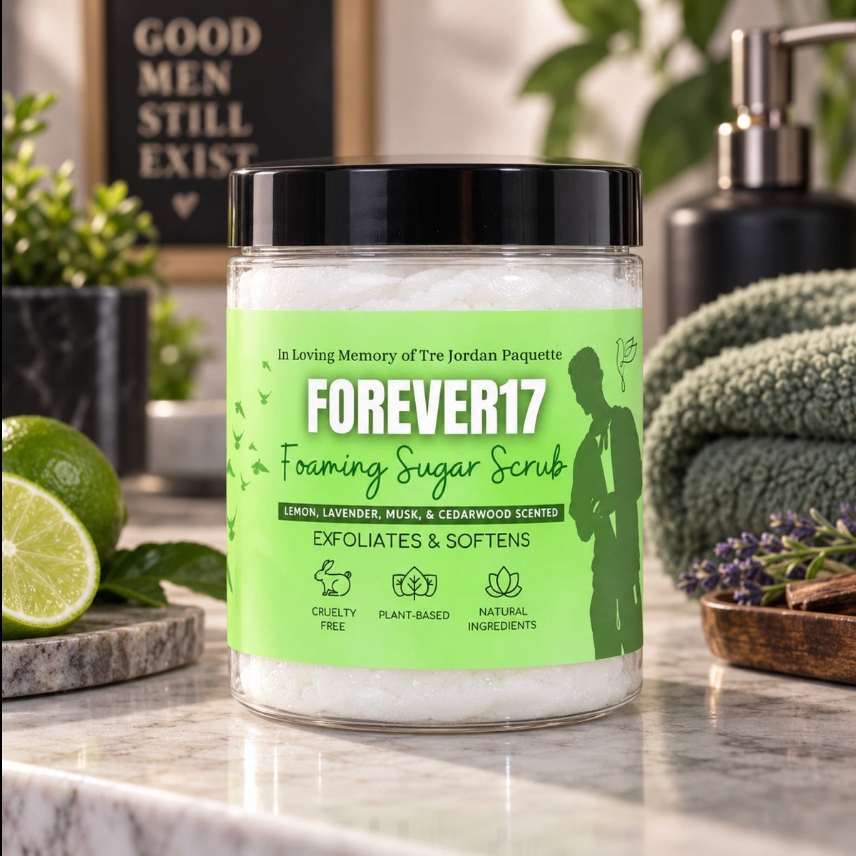 FOREVER 17 Foaming Sugar Scrub