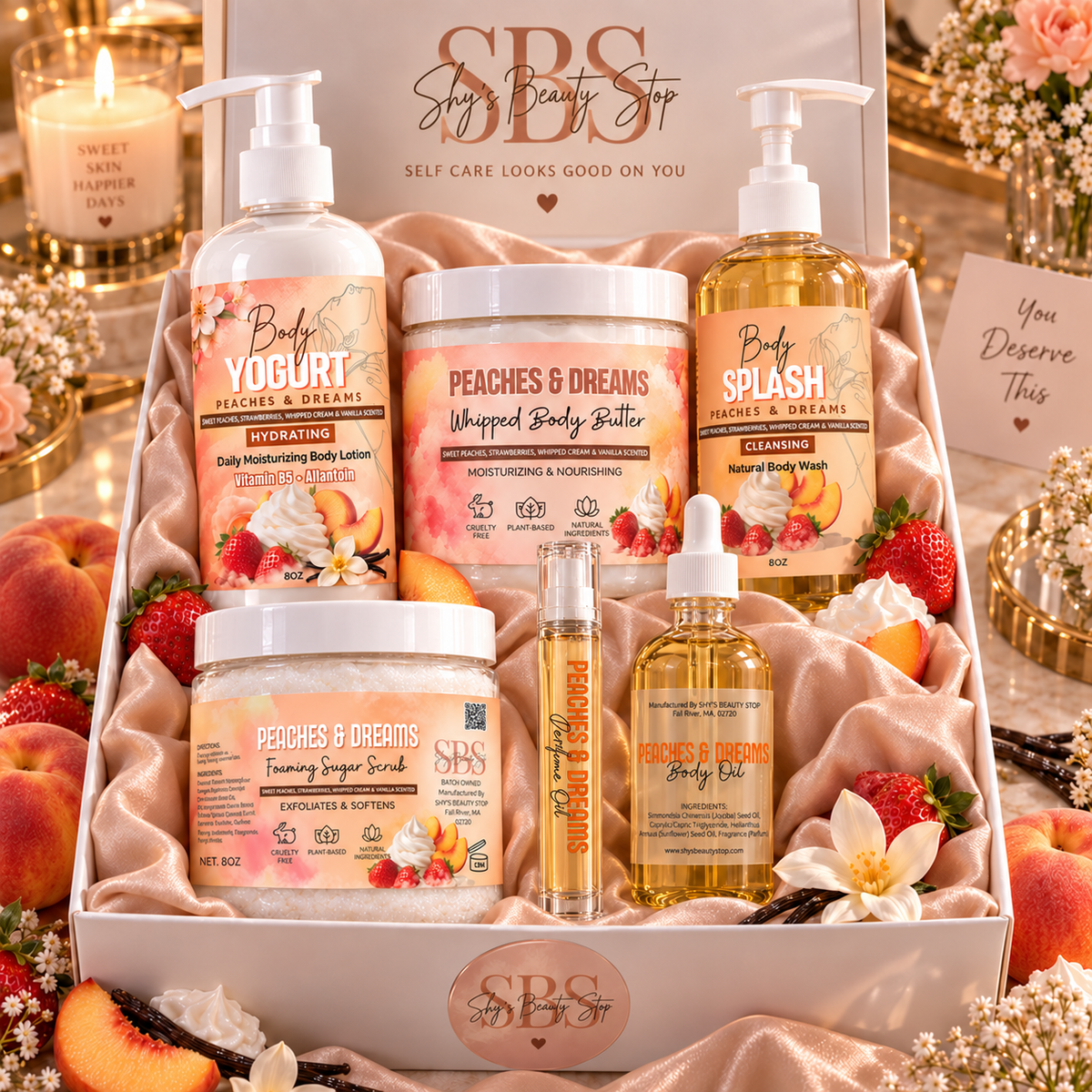 Peaches & Dreams Beauty Box