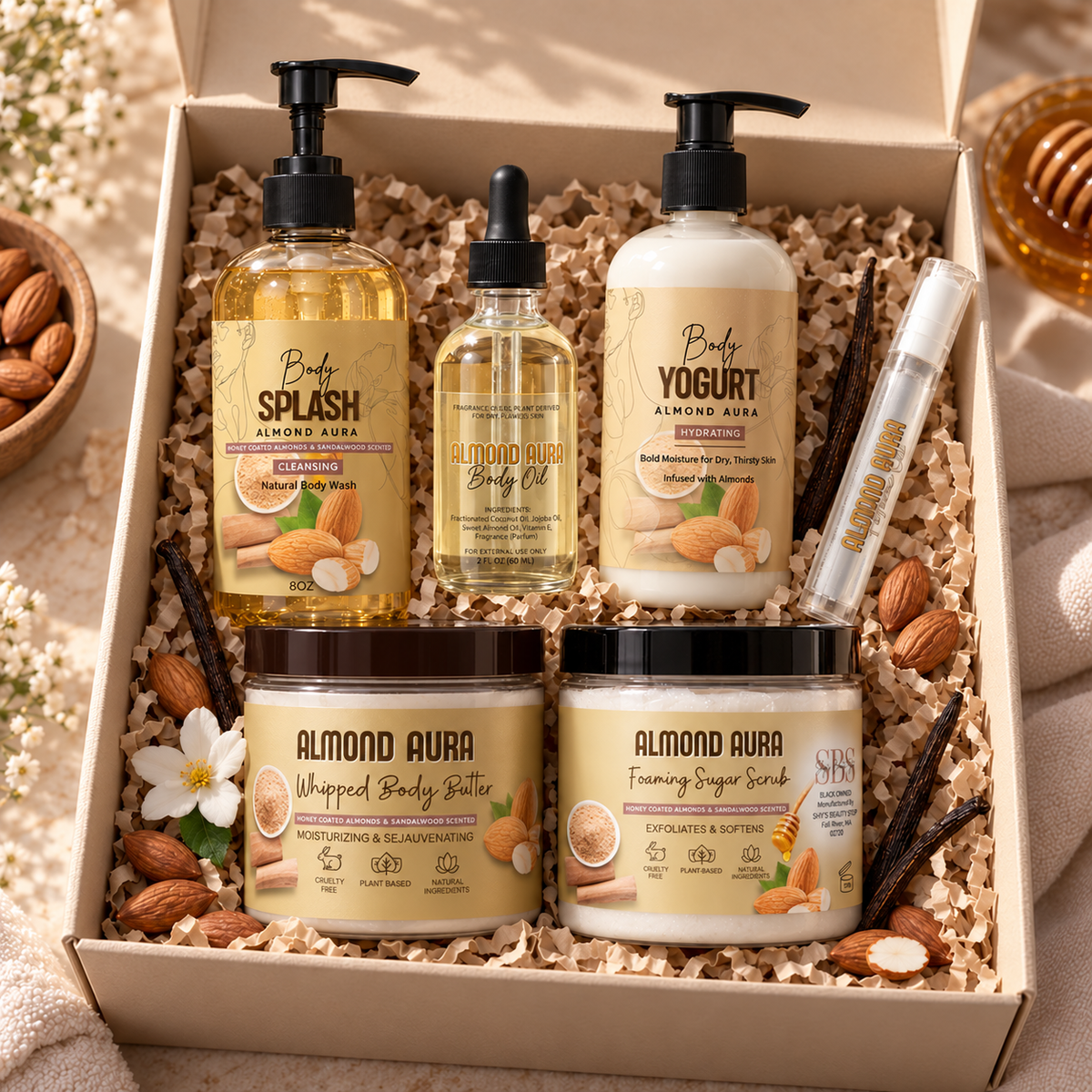 Almond Aura Beauty Box