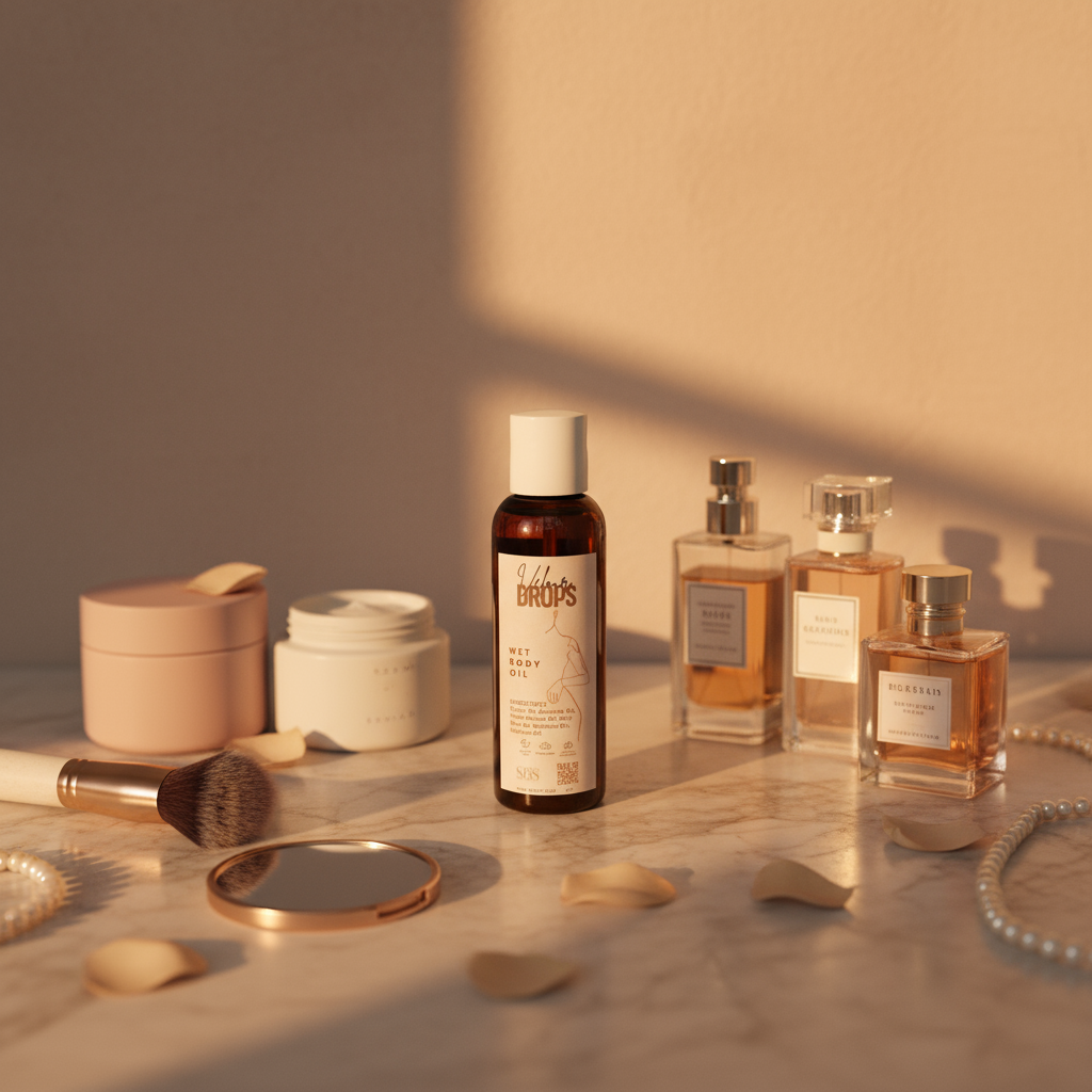 Velour Drops Wet Body Oil