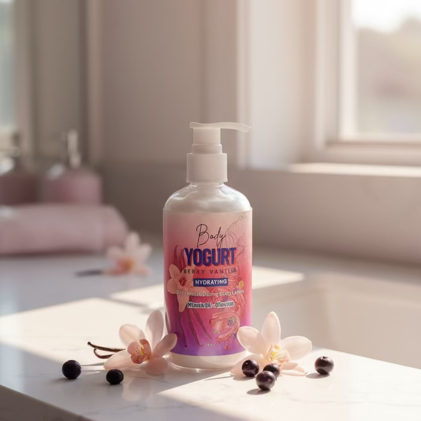 Berry Vanilla Body Yogurt