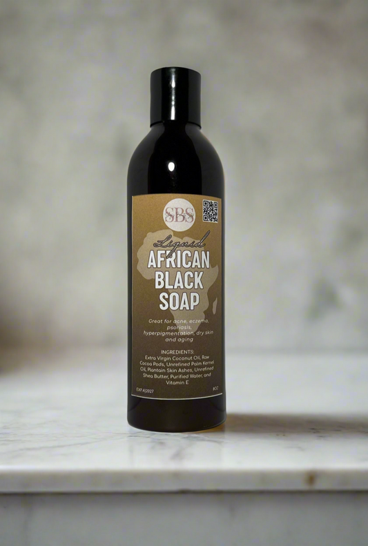 Liquid African Black Soap