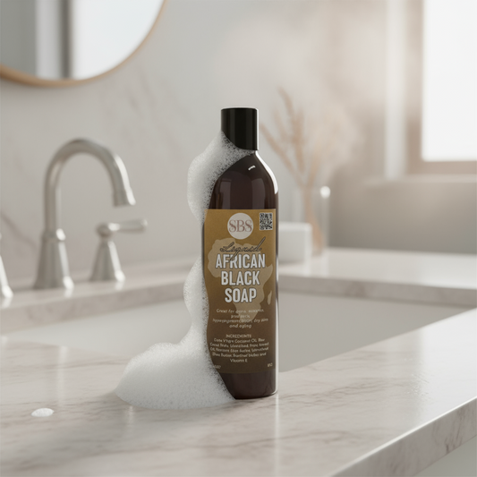 Liquid African Black Soap