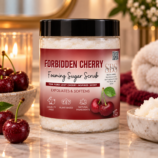Forbidden Cherry Foaming Sugar Scrub