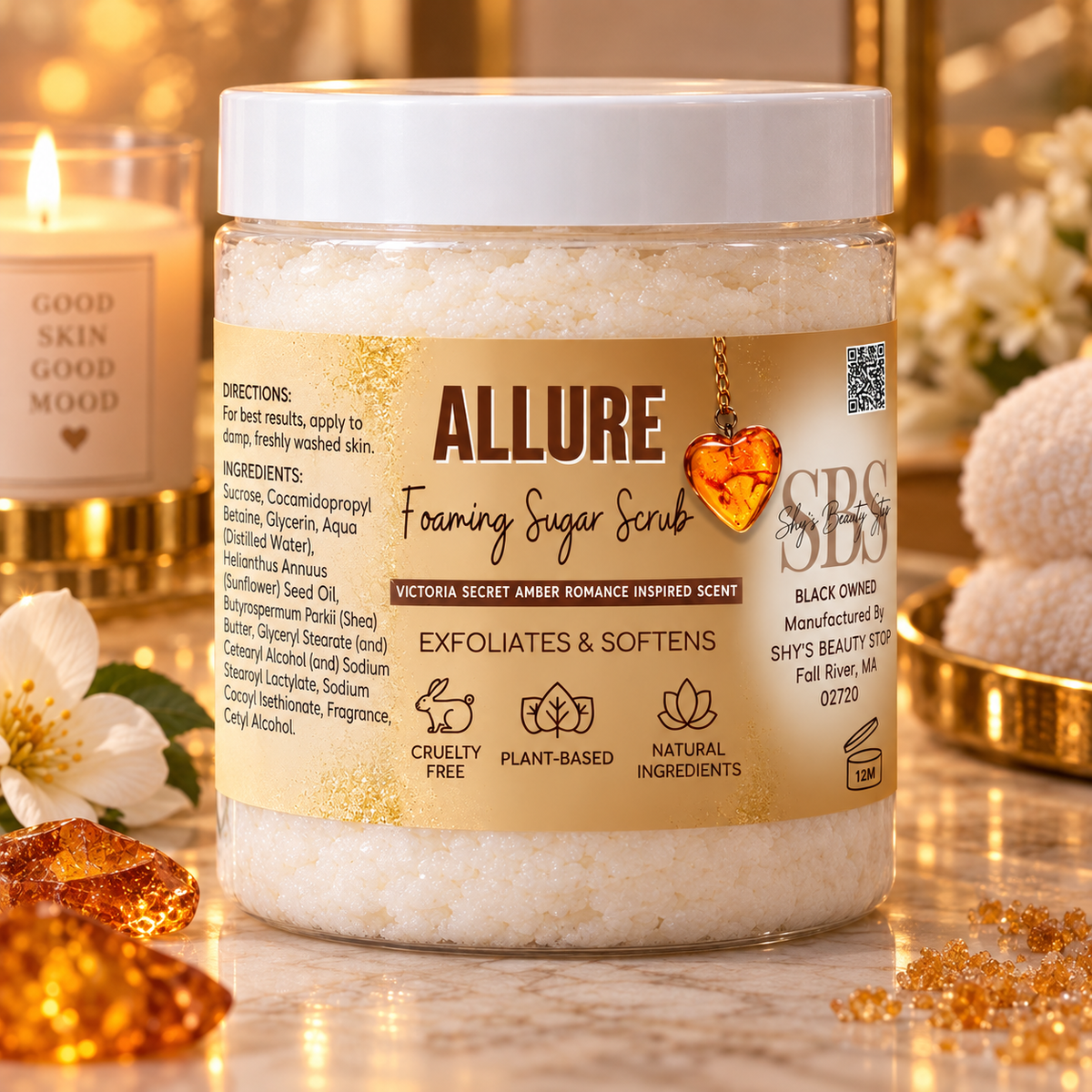 Allure Foaming Sugar Scrub