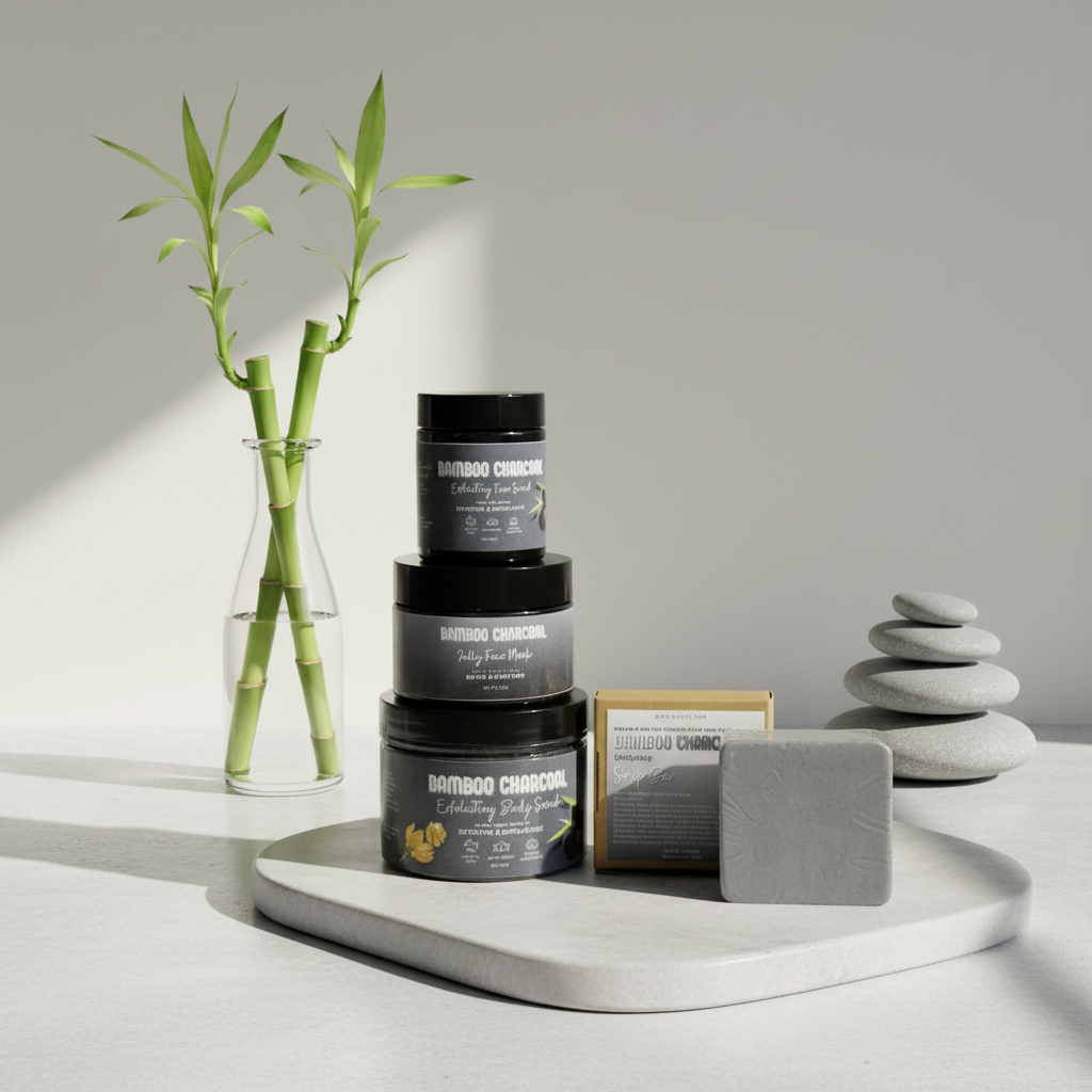 Bamboo Charcoal Detox Kit