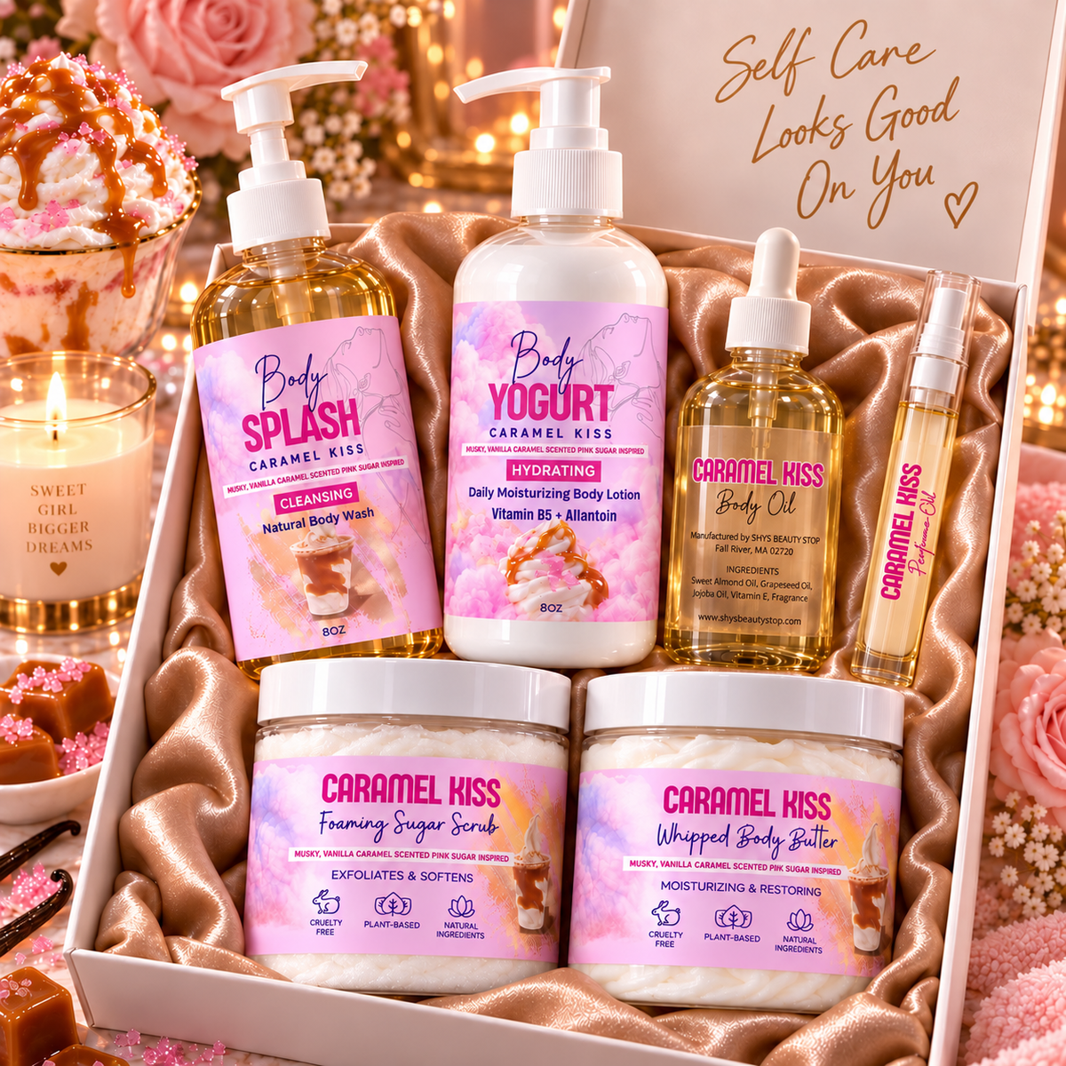 Caramel Kiss Beauty Box